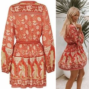 New spell poinciana playdress red cherry gypsy XS
